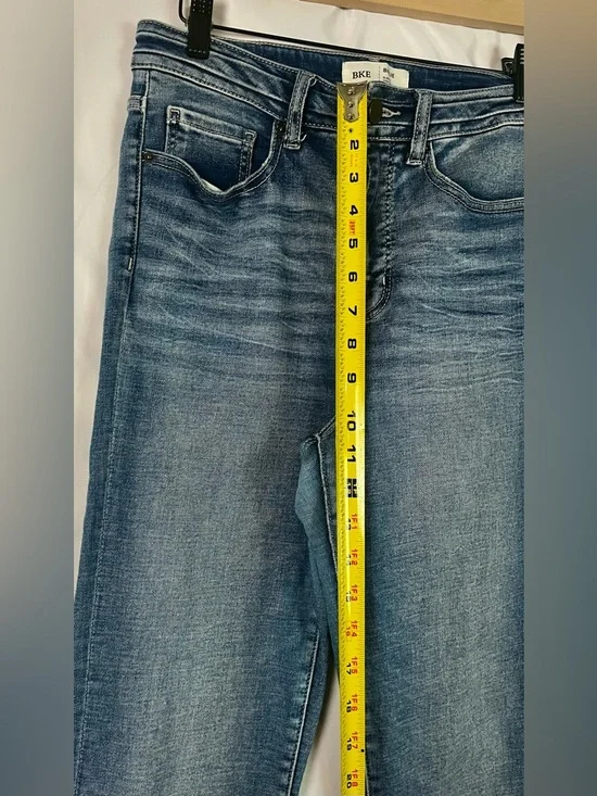 BKE Women's Billie slim fit high rise super flare jeans 28x35.5 - Picture 9 of 14
